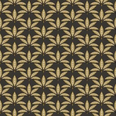 Galerie Wallcoverings Into The Wild Leaf Motif Non-woven Metallic Wallpaper Roll