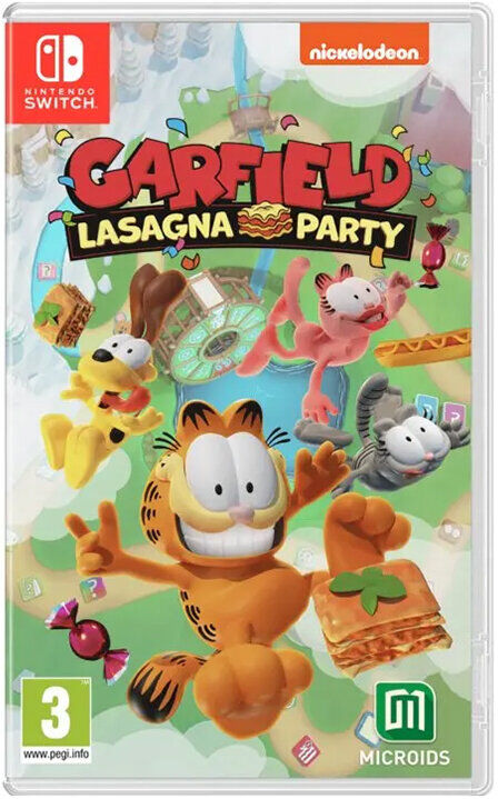 MICROIDS JOGO SWITCH GARFIELD PARTY GAME LMT
