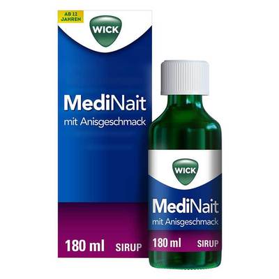 WICK Pharma - Zweigniederlassung der Procter & Gamble GmbH WICK MediNait mit Anisgeschmack Sirup 180 ml 14169004