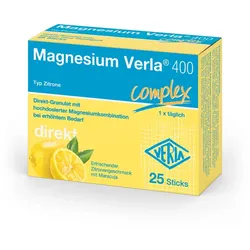 Magnesium Verla 400 Typ Zitrone 25 St