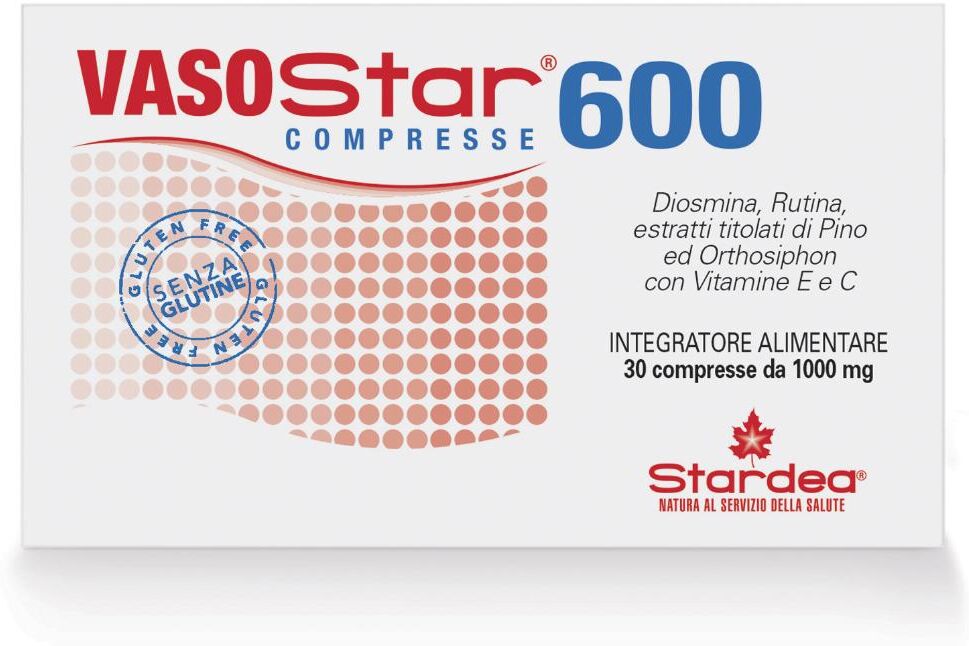 STARDEA Srl Vasostar 600, 30 compresse