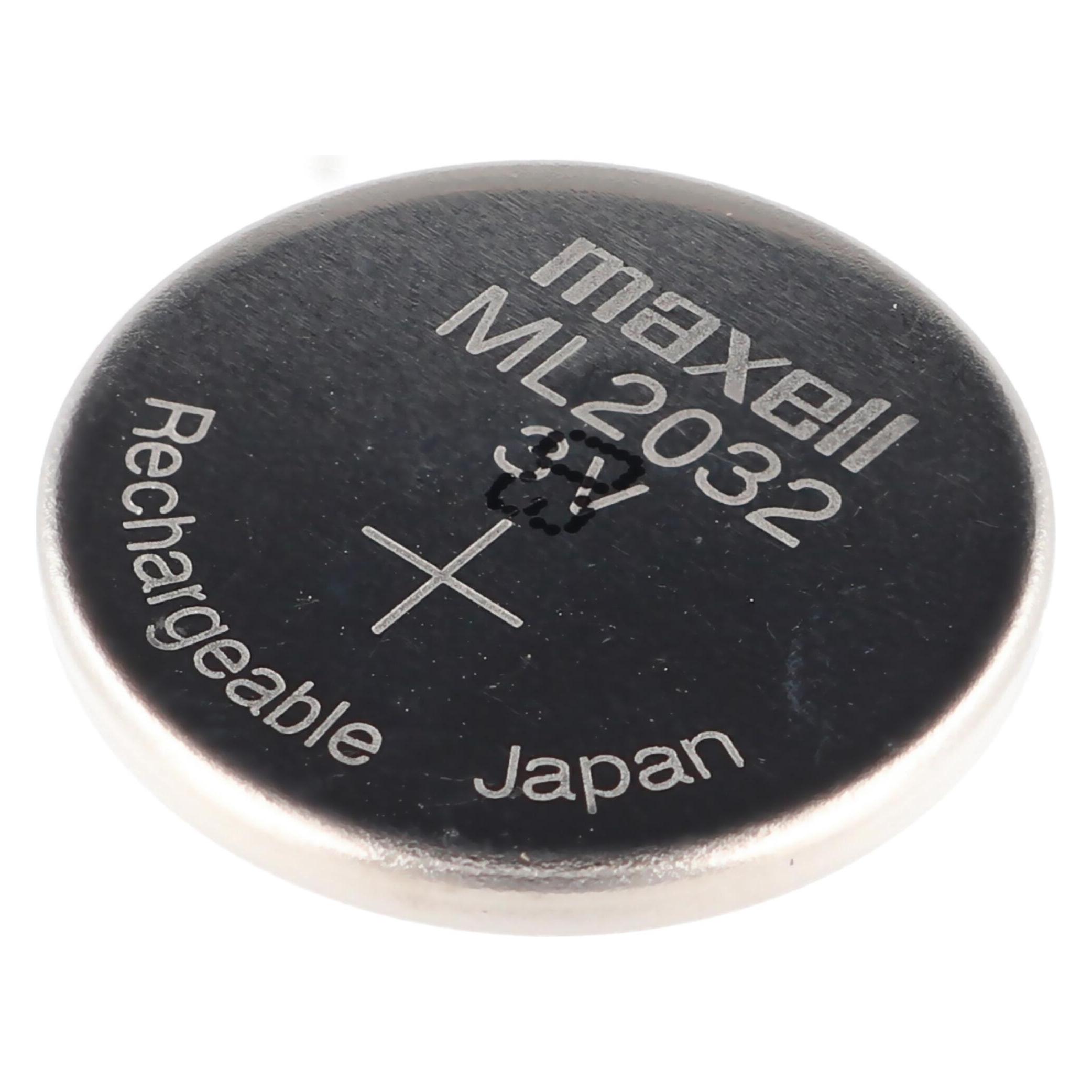 Maxell ML2032 (1 Stk., Gerätespezifisch, 65 mAh) (ML2032)