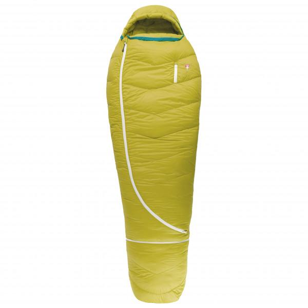 Grüezi Bag - Kid's Biopod DownWool - Kinderschlafsack Gr 170 cm Zip: Reverse-J Gelb