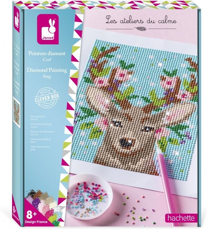 Peinture Diamant Cerf : Les Ateliers du Calme - Janod