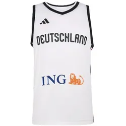 adidas DBB Basketball Trikot Home Herren - weiß - L