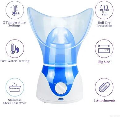 Multisell Products Hub Pore Cleaner Facial Heating Sprayer, Skin Moisturizing Humidifier Atomizer, Home Skin Care Tool uk