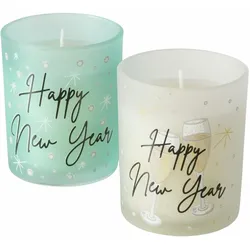 Windlicht SILVESTER (DH 7x8,30 cm) - DH 7x8,30 cm