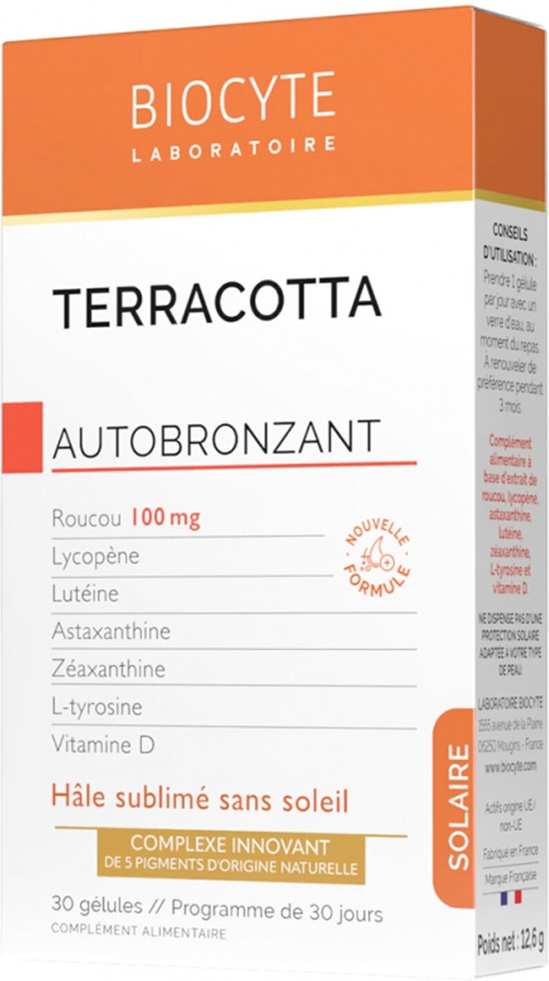 BIOCYTE Terracotta Cocktail Self Tanner 30pcs