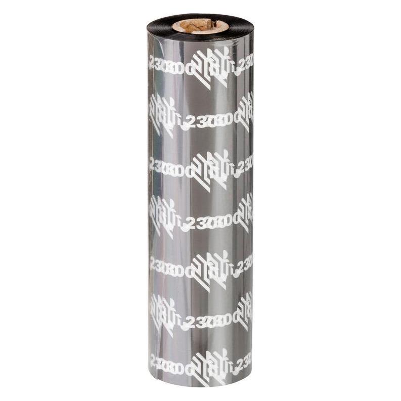 Zebra 2300 Wax 12 Schwarz (02300BK06030)