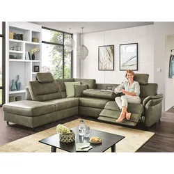 Polsterecke SYSTEMPOLSTER DAKOTA (BB 203x279 cm) - Bezug: Leder - BB 203x279 cm