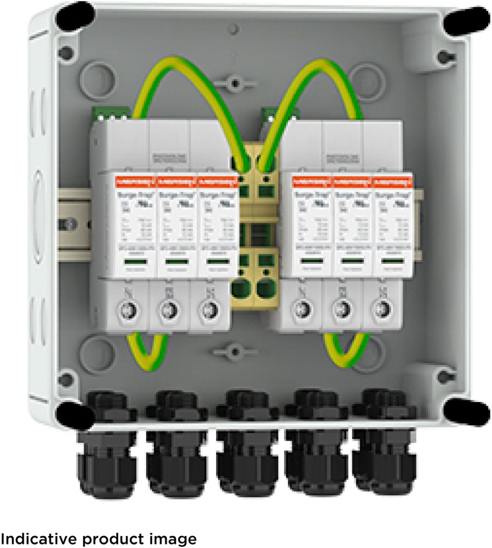 Mersen Photovoltaik-Stringbox 2 MPP 1000V Typ 1+2 PVBT12-1000V-B-213 (83070006)