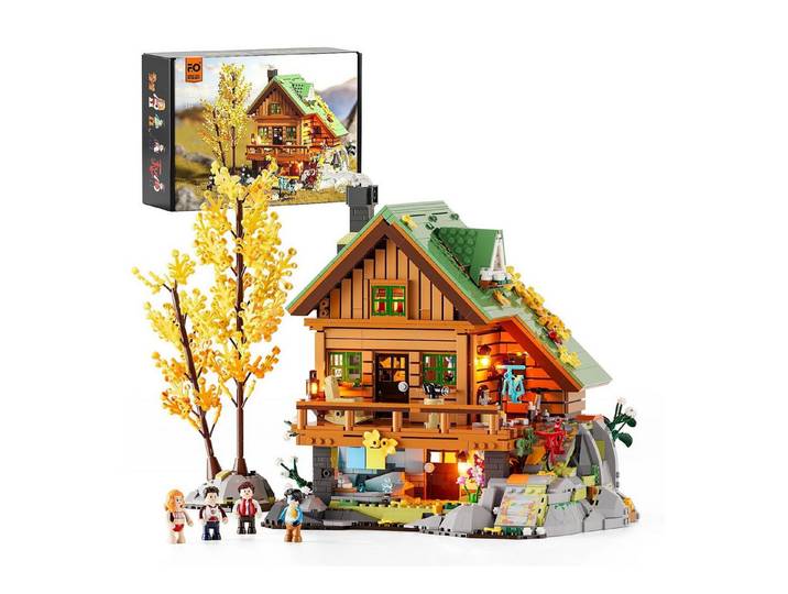 Lumibricks FUNWHOLE Berghütte (2255 Teile) Konstruktionsspielsteine
