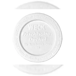 Weck Frischhaltedeckel 60mm incl. Gelierzauber Rezeptheft von Diamantzucker