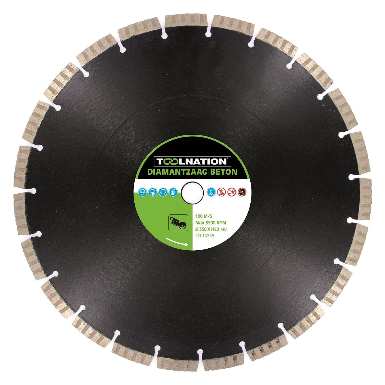 Toolnation CDS3502TNA Diamantscheibe Beton 350x20 mm (54038396)