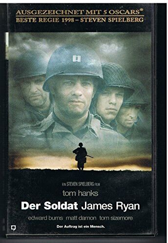 Der Soldat James Ryan [VHS] - Preis vom 08.10.2026 07:26:42 h