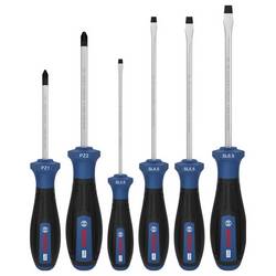 Bosch Professional 1600A03HU4 Schraubendreher-Set 6teilig PZ, Schlitz