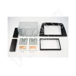 Doppel-DIN 2-DIN Radioblende Seat Altea Toledo 5P 5PN Autoradio Blende schwarz