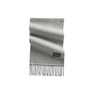 Schal MARC O'POLO "aus weicher Schurwolle", Herren, schwarz, Obermaterial: 100% Schurwolle, unifarben, Modetücher Schal