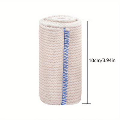 Latex Free Elastic Bandage Wrap With Touch Closure For Injury Compression Support l