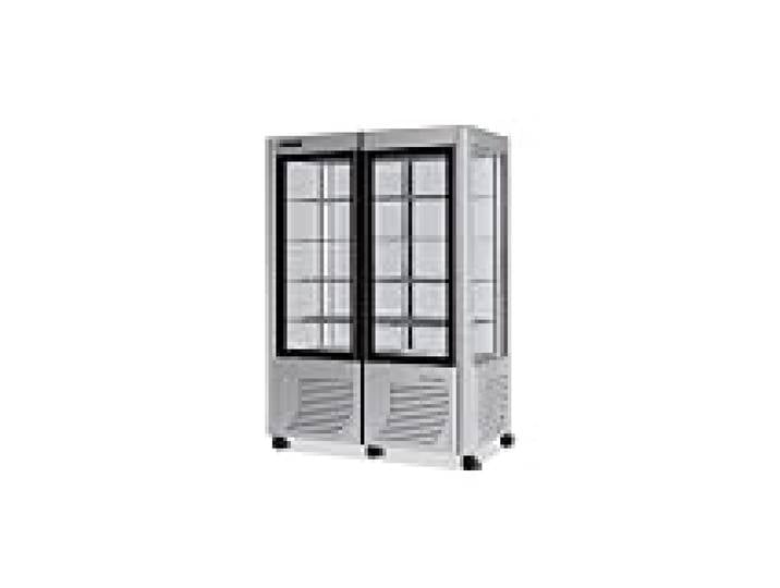 Furnotel Vitrine Réfrigérée Négative 4 Faces Vitrées - Professionnelle 800 Litres