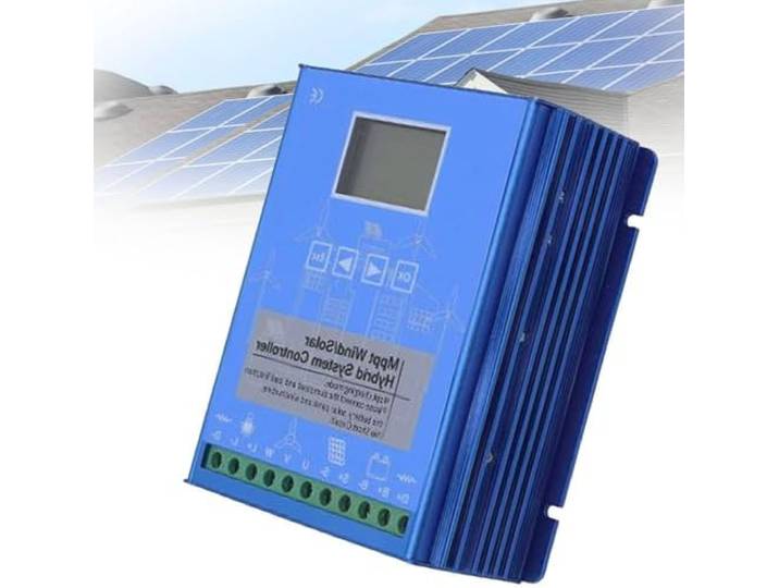 WEIMILOR 12000W-18000W MPPT Wind Solar Hybrid Laderegler, Wind 3000W Solar 2000W 12/24V/48V Automatischer Hybrid Controller,18000W-48V
