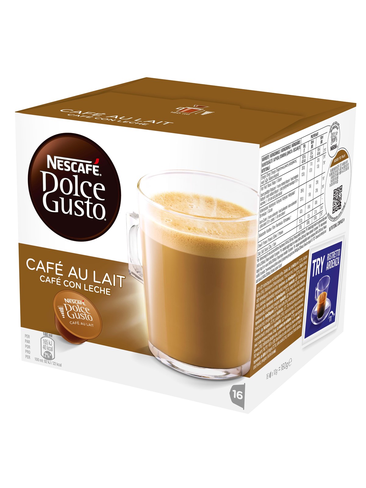 Nescafé Dolce Gusto Café Au Lait 16-pack