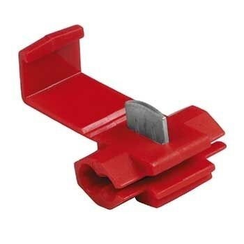 Hama Clamping Connector, red, 5 pieces 00045793