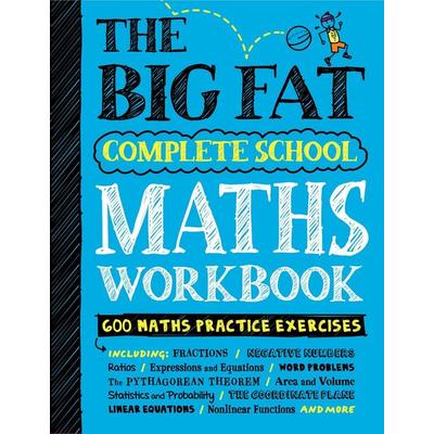The Big Fat Complete Maths Workbook (UK Edition), Taschenbuch von Workman Publishing, Workman Publishing, 978-0-7611-9772-0