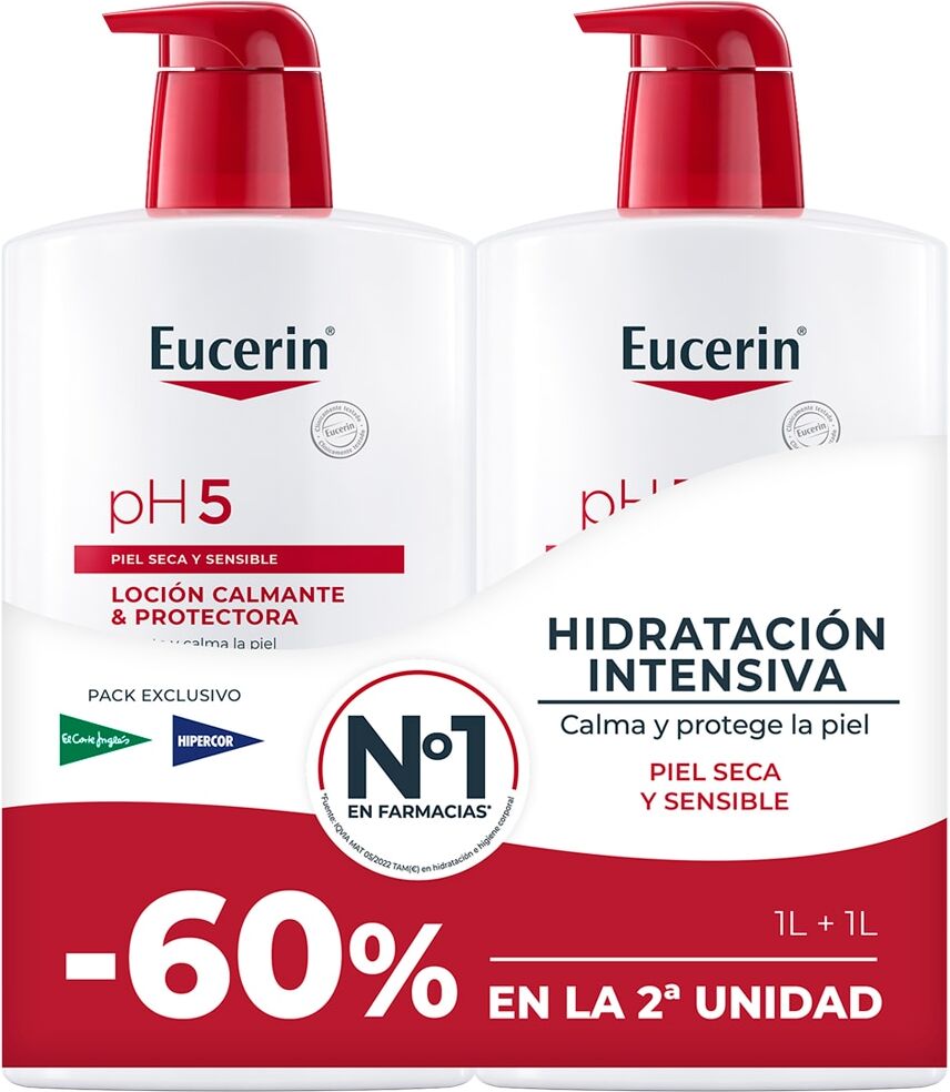 Eucerin® Duplo Loción Hidratante Ph5 .