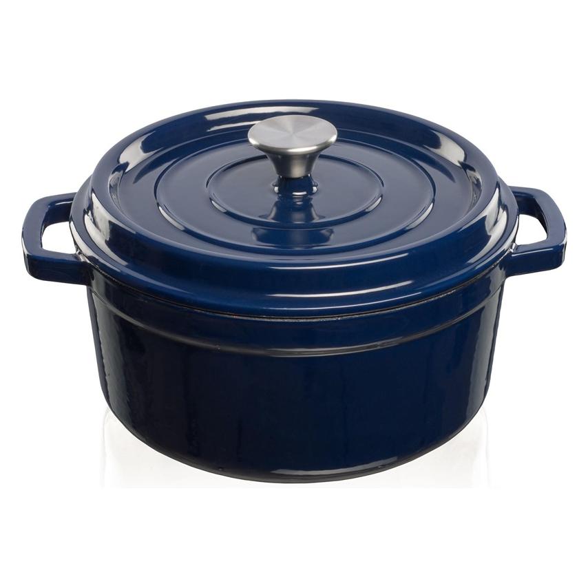 Grand Feu Casserole Topf (Bräter + Schmortopf, Kochtopf, Gusseisen, 26 x 17 cm) (22763926)