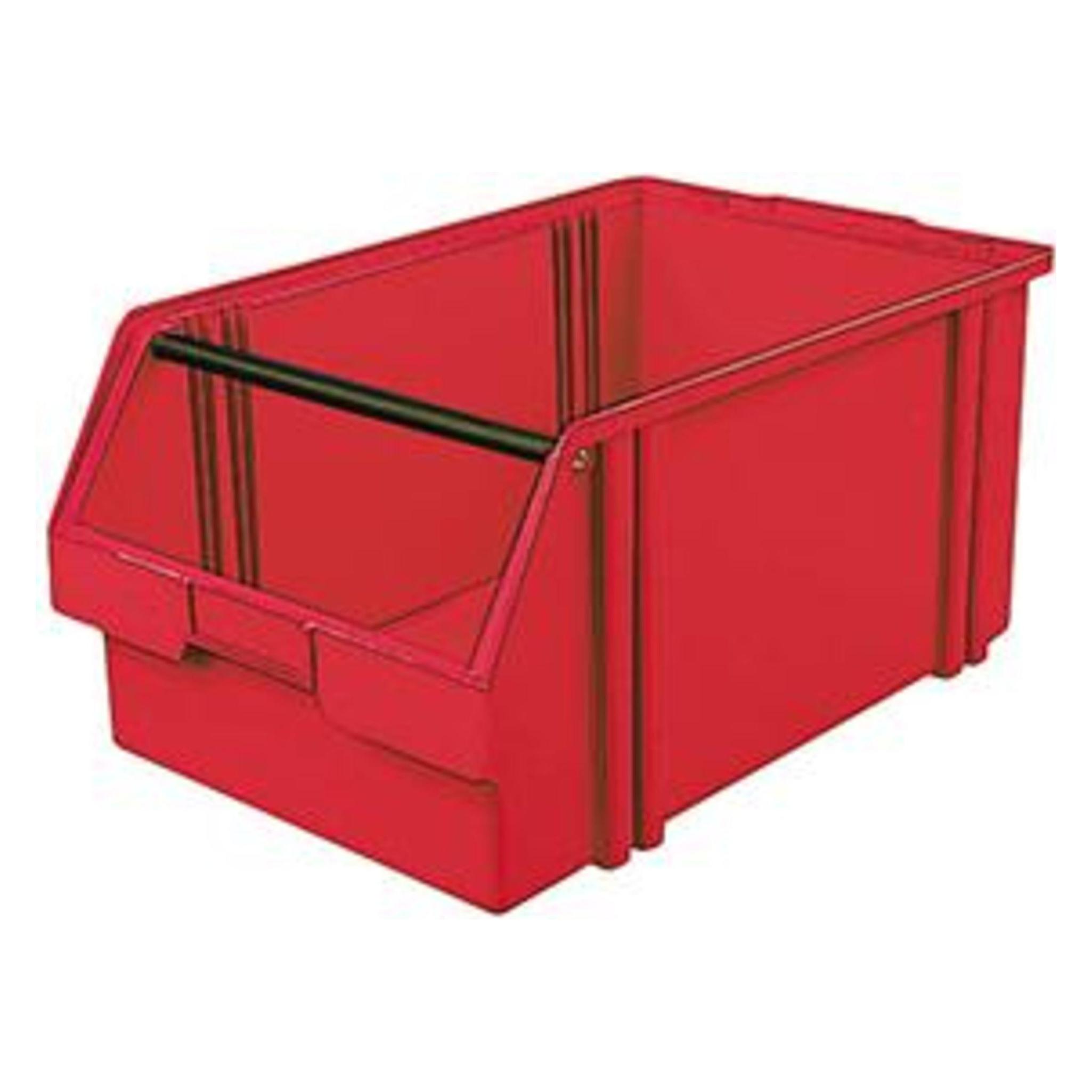 La-Ka-Pe Sichtlagerkasten LK L500/450xB300xH230mm PS rot (LK1A ROT)