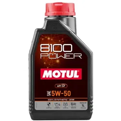 5W-50 Motul 8100 Power Motoröl 1 Liter