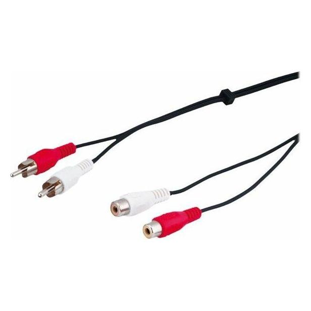 MicroConnect Audiokabel (5 m, Cinch Kabel) (AUDCH5)