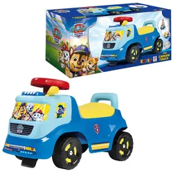 Smoby - Paw Patrol Rutscherfahrzeug Truck mit Lenkrad, Staufach und Kippschutz