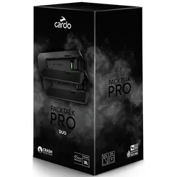 Cardo Packtalk Pro Duo Bluetooth Kommunikationssystem Doppelpack