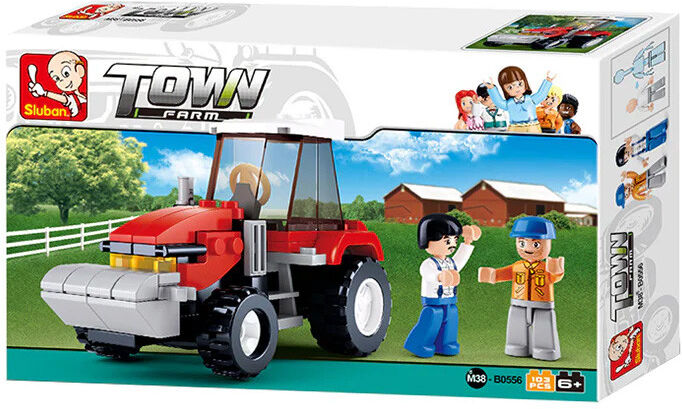 Town-Farm-Tracteur 103 pcs - Sluban