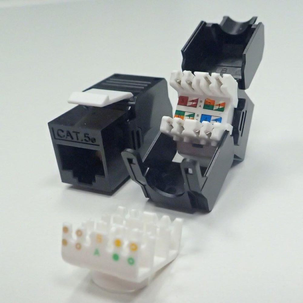 Netrack Keystone module RJ45 Cat. 5e UTP gereedschapsvrij