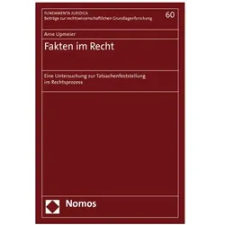 Fakten im Recht, Fachbücher von Arne Upmeier