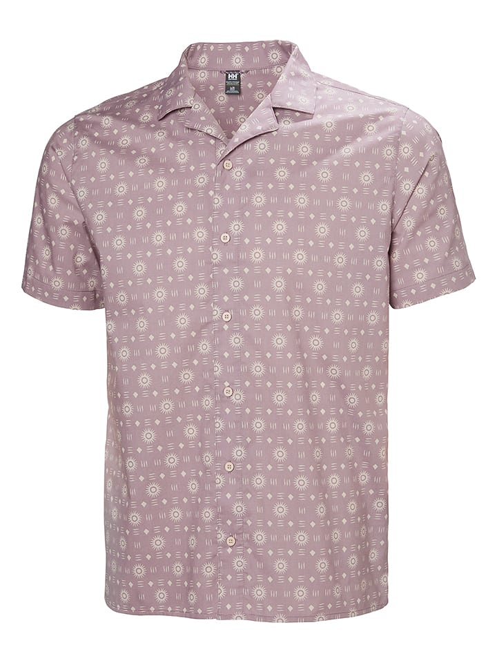 Helly Hansen Hemd "Holmen" in Lila - M