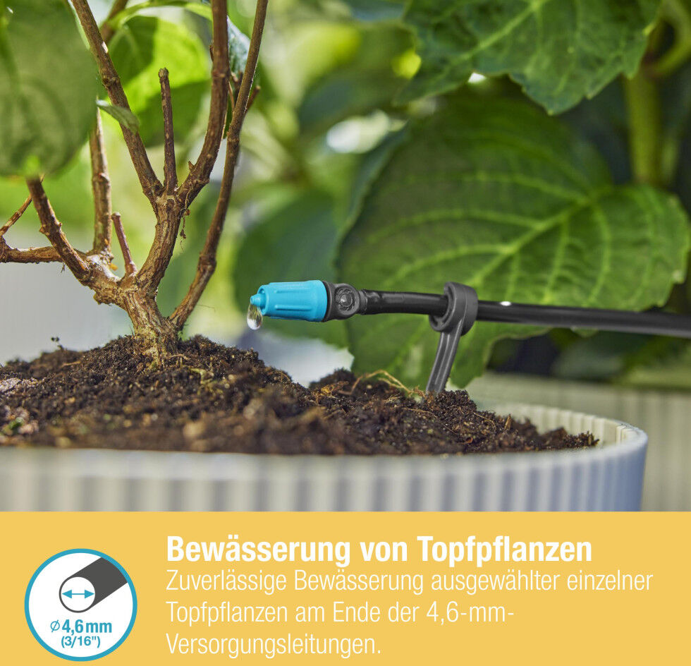 Gardena Endtropfer, 0-15 l/h regulierbar