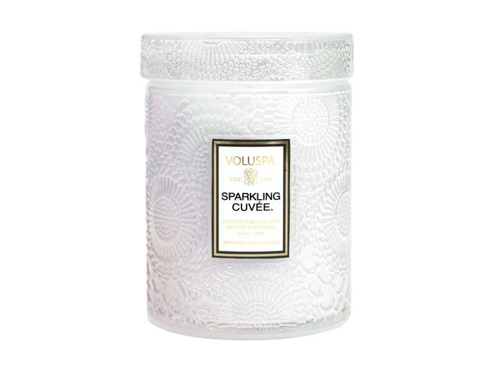 Voluspa Bougie parfumée Japonica pot en verre 50 heures Sparkling Cuvée