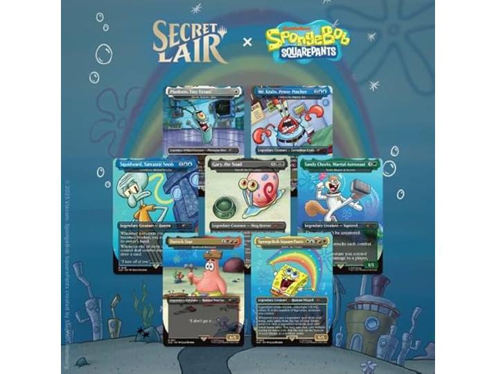 Magic the Gathering Secret Lair x SpongeBob SquarePants: Legends of Bikini Bottom (Foil)