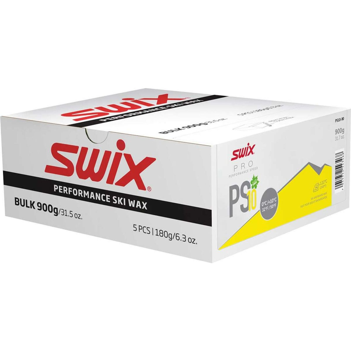 Swix PS10 Yellow, 0°C/+10°C, 900g neutral PS10-90
