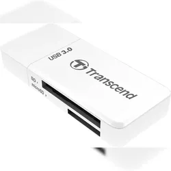 Transcend RDF5W Externer Speicherkartenleser USB-A (USB 3.2 Gen 1) Wei? TS-RDF5W