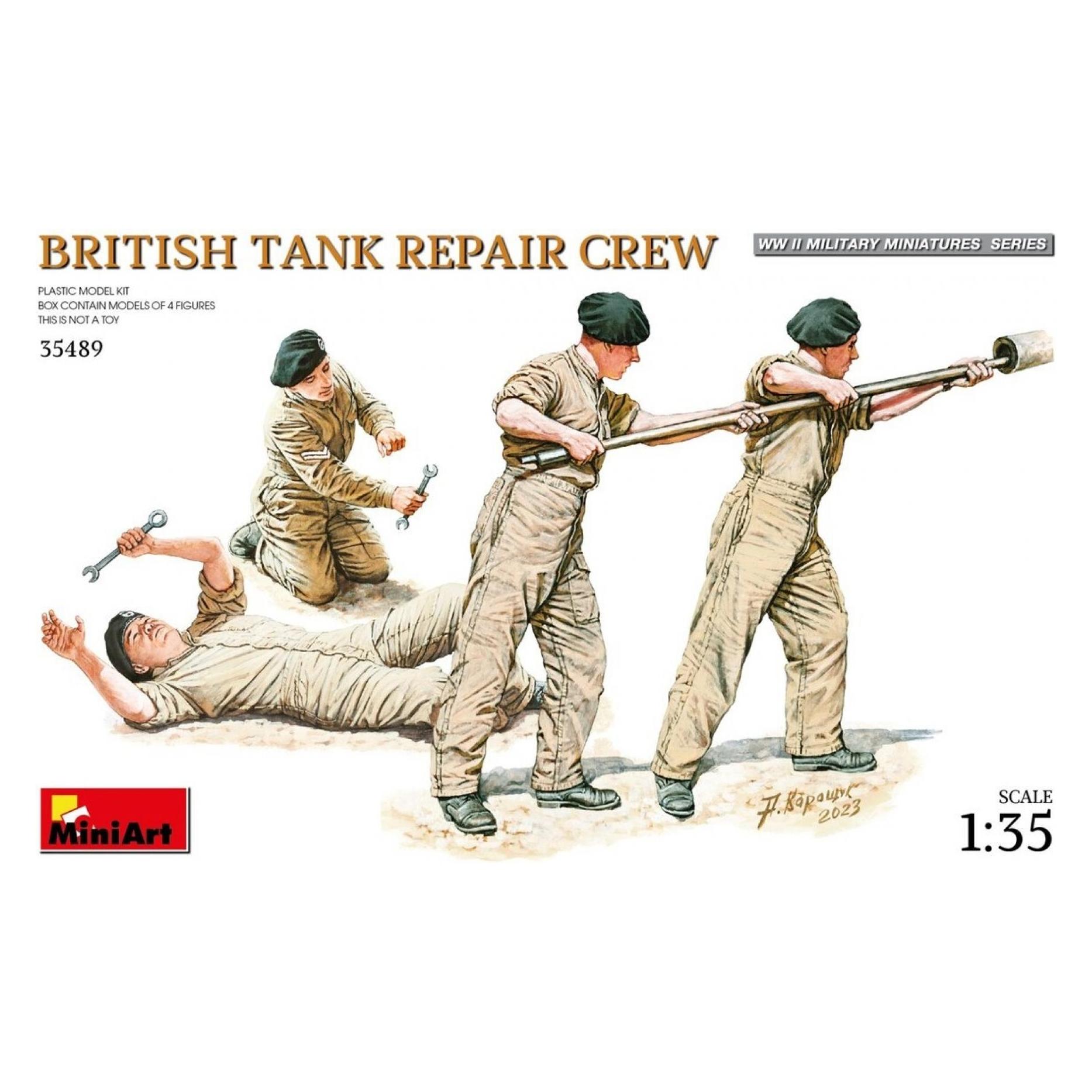 Mini art Miniart 1:35 - British Tank Repair Crew (550035489)