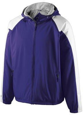Holloway 229111 Homefield Jacket in Purple/White size 3XL   Polyester