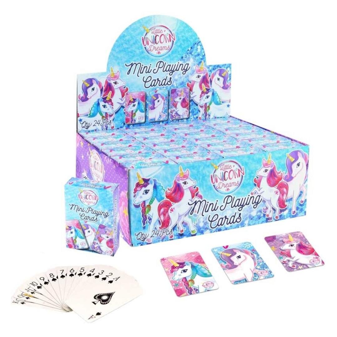 Henbrandt Mini-Spielkarten - Einhörner (54 Blätter) (S51399)