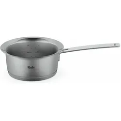 Fissler Stielkasserolle oD 16cm, Pfanne + Kochtopf, Silber
