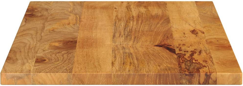 Alpen Home Table Top Solid Wood Mango Oak 3.8cm H x 100cm W x 70cm D