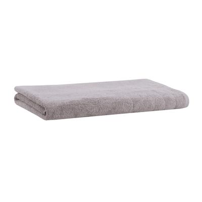 Saunatuch CARL ROSS "HygieniCotton", grau (platin), B:70cm L:200cm, Frottee, Obermaterial: 100% Baumwolle, Handtücher, mit 2 Aufhängekordeln